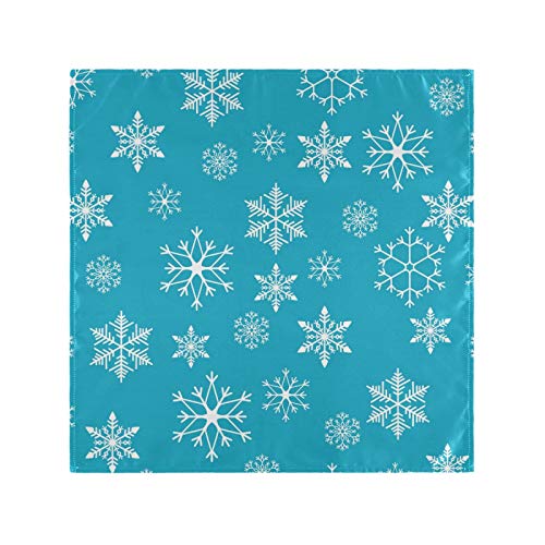 Mnsruu Servietten mit weihnachtlichem Schneeflocken-Motiv... - Maison & Cuisine Amazon Allemagne à 1.61€