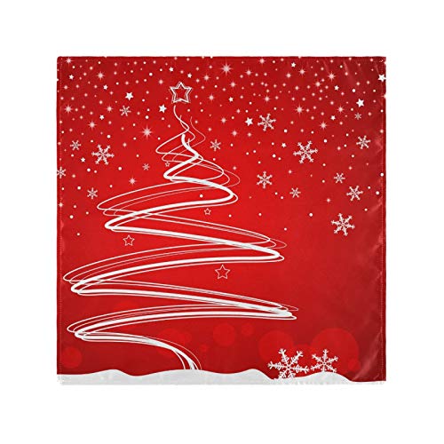 Mnsruu Serviettes de table en polyester avec bords ourlés... - Maison & Cuisine Amazon France à 1.61€