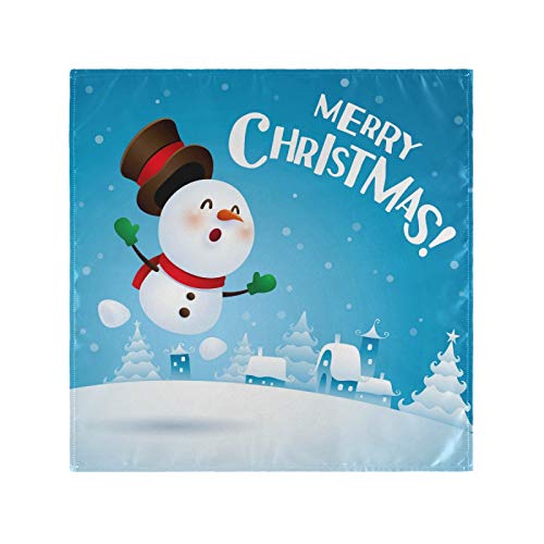 Mnsruu Serviettes de table en polyester avec bords ourlés «... - Maison & Cuisine en promo à 1.61€