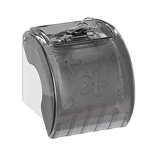 Relaxdays Toilet Paper Holder with Shelf & Cover, Plastic... - Maison & Cuisine Amazon Royaume-Uni à 17.89€