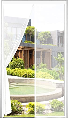 VERDICKTER Fliegengitter Tür Moskitonetz Tür Magnet Vorhang... - Maison & Cuisine Amazon Allemagne à 14.44€