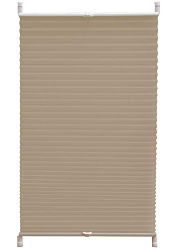 F&T Plissee, Polyester, Beige, 100 x 140 cm - Home & Kitchen Amazon Germany à 8.51€