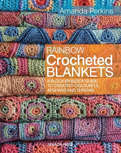 Rainbow Crocheted Blankets: A Block-By-Block Guide to... - Bon plan à 2.99€
