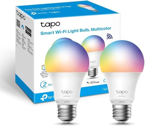 Tapo Ampoule Connectée WiFi, Ampoule LED E27 Multicolore... - High-Tech & Électronique Amazon France à 15.99€