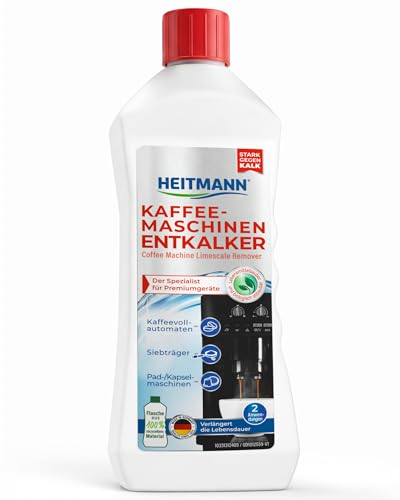 HEITMANN Kaffeemaschinen entkalker zwei Anwendungen, für... - Maison & Cuisine Amazon Allemagne à 2.59€