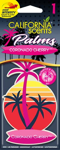 AC CS Ambientador Coche Palmera Papel 1Ud Cereza - Auto & Moto Amazon France à 2.15€