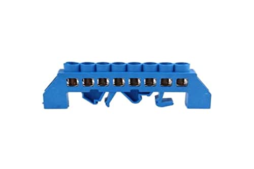 Orno Verbindungsklemme für DIN-Schiene, 8-polig, Blau - Animalerie Amazon Allemagne à 6.25€