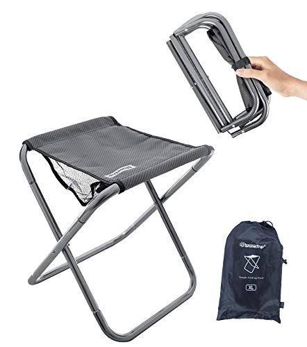 Tabouret de camping pliable de 40,6 cm de haut, avec sac de... - Sports & Fitness en promo à 32.14€