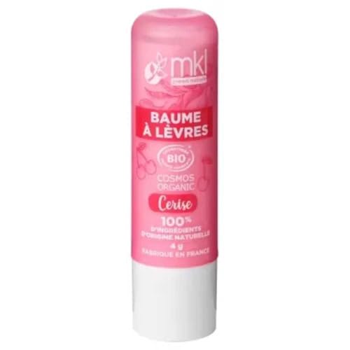 MKL Green Nature Baume à Lèvres Bio 4 g - Cerise - Beauté & Parfums Amazon France à 2.56€