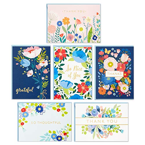 Hallmark Surtido de tarjetas de agradecimiento, flores de... - Amazon Espagne à 14.92€