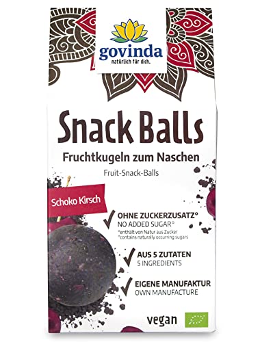 GOVINDA Snack Balls - Schoko Kirsch 100g - High-Tech & Électronique Amazon Allemagne à 5.19€