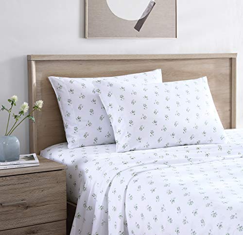 Stone Cottage - King-Size-Bettlaken, Baumwoll-Perkal-Bettwäs... - Bon plan à 16.29€