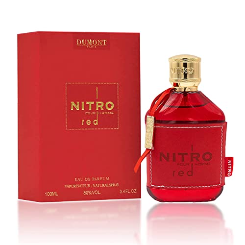 Nitro Red by Dumont for Men - 3.4 oz EDP Spray - Beauté & Parfums Amazon France à 53.99€