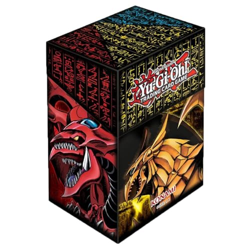 YU-Gi-Oh! Trading Card Game Slifer, Obélisque & Ra Deckbox... - Jouets & Jeux en promo à 4.30€