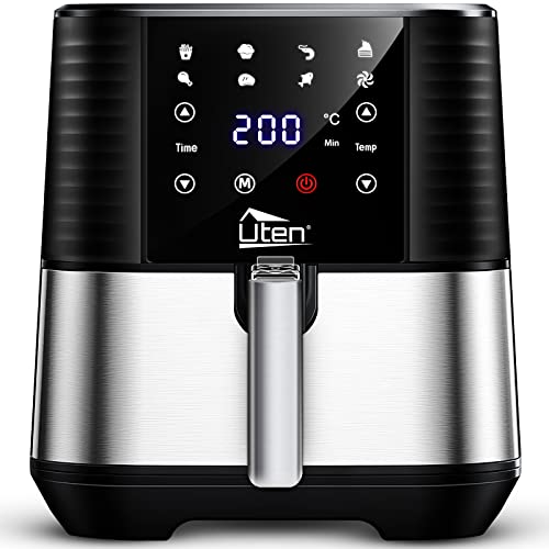 Freidora de aire de 5.5L, Uten freidoras de aire sin aceite... - Home & Kitchen Amazon Spain à 50.99€