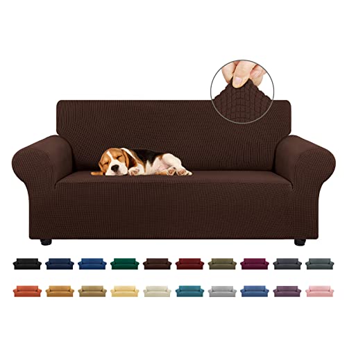 KEKUOU Stretch Loveseat Sofa Cover Slipcover,Couch Covers... - Maison & Cuisine Amazon Royaume-Uni à 20.85€