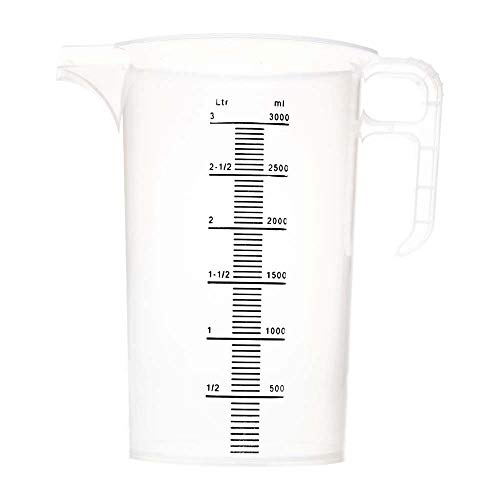 Pro-Measures FD328 Messbecher, Polypropylen, 3 l, 249 x 174... - Maison & Cuisine Amazon Allemagne à 19.92€