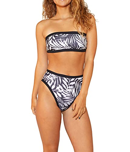 W Party Palm Rib Bandeau - Mode & Vêtements Amazon Allemagne à 10.06€