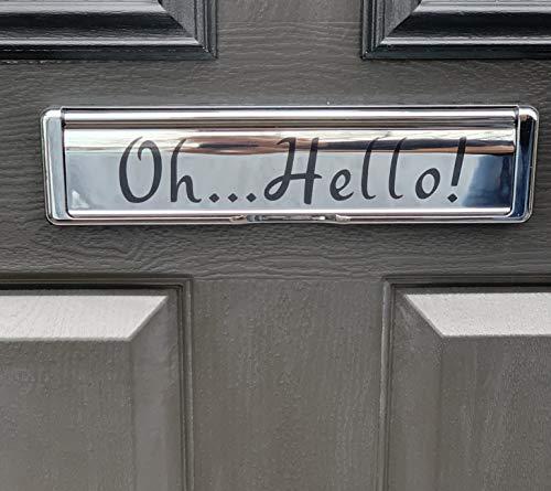 Letterbox Label oh Hello Label (White) - Réduction -80% à 0.99€