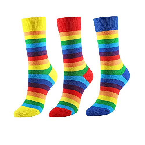 CHIC DIARY Set di calzini arcobaleno colorati corti... - Sports & Fitness en promo à 8.09€