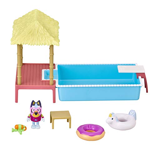 Bluey Pool Time Fun Playset: Bluey figure in Swim Suit... - Sports & Fitness en promo à 5.00€