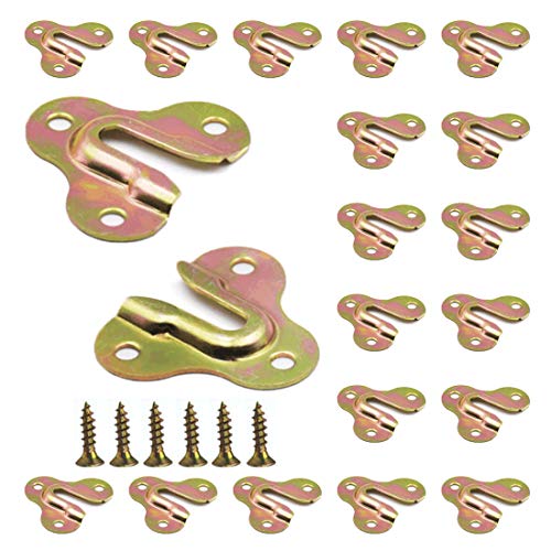 Adiyer Lot de 20 cintres en zinc jaune avec trou de... en promo à 10,45€ (-55%) sur Amazon FR