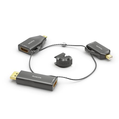 PureLink, HDMI-Adapter-Set, Adapter Ring, DisplayPort, mini... - Tech & Electronics Amazon Germany à 25.27€