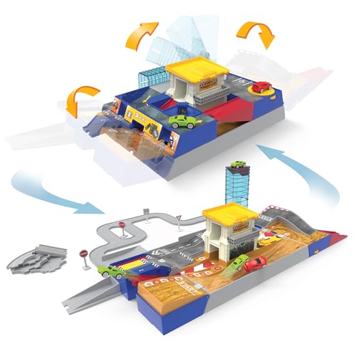 DRIVEN by Battat - Circuito de carreras Pocket 2 en 1 (80... - Toys & Games Amazon Spain à 12.43€