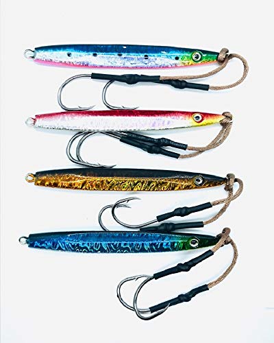 Cucchiaini Vertical Jig - Lead Fish Piombati con 2 Ami... - Sports & Fitness Amazon Italie à 2.40€