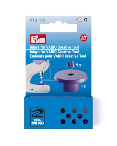 Prym 673139 Embouts pour VARIO Creative Tool en promo à 3,74€ (-36%) sur Amazon FR