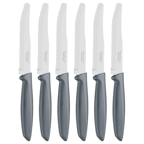 Tramontina Kitchen Knives Set of 6, Serrated Fruit Tomato... - Maison & Cuisine en promo à 6.70€