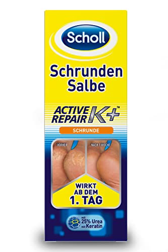 Scholl Crème pour les pieds Active Repair K+ 60 ml, pour... - Beauté & Parfums en promo à 7.13€