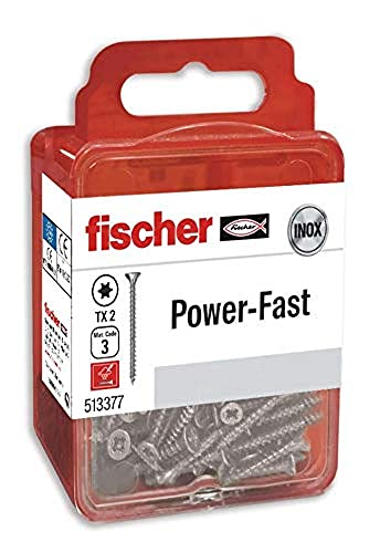 Fischer FPF-ST Holzschrauben, Gesamtgewinde 3,5 x 20... - DIY & Tools Amazon Germany à 3.41€