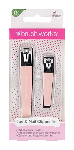 Brushworks Set Tagliaunghie e Dita dei Piedi - 70 g - Beauté & Parfums Amazon Italie à 4.01€