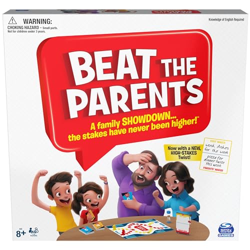 Spin Master Games Beat The Parents Board Game for Families... - Jouets & Jeux Amazon Allemagne à 6.75€