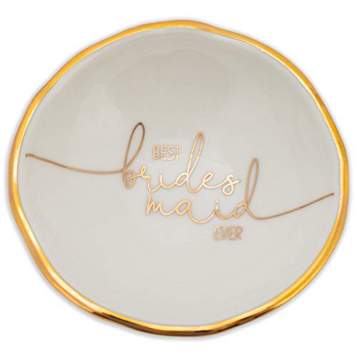 Best Bridesmaid Ever - Bandeja de cerámica decorativa para... - Maison & Cuisine Amazon Espagne à 20.99€