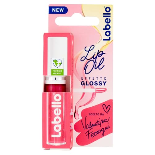 Labello Lip Oil Effetto Glossy - Pink Rock 5.5 ml - Beauté & Parfums Amazon France à 8.40€