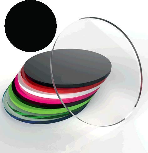 generico Dischi - Cerchi in PLEXIGLASS 3 MM, Colore Nero... - Loisirs Créatifs Amazon Italie à 1.90€