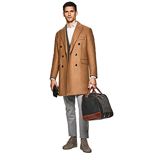 Hackett London Camel Broken Twill DB, 855CAMEL, 38 - Deal du jour à 187.87€