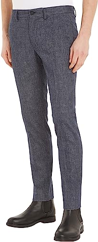Tommy Hilfiger Pantaloni Uomo Bleecker Chinos, Blu (Desert... - Maison & Cuisine Amazon Italie à 32.55€