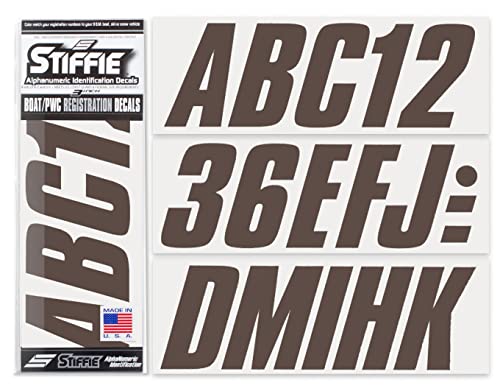 Stiffie Shift Brown - Kit de identificación alfanumérico de... - Auto & Moto Amazon Espagne à 64.46€