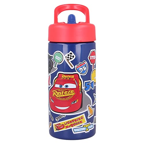 Stor Bouteille PP Playground 410 ml Cars Stickers - Jouets & Jeux en promo à 6.99€