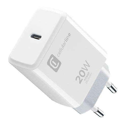 Cellularline | Netzwerk-Ladegerät | 20-W-USB-C-Netzladegerät... - High-Tech & Électronique Amazon Allemagne à 6.80€