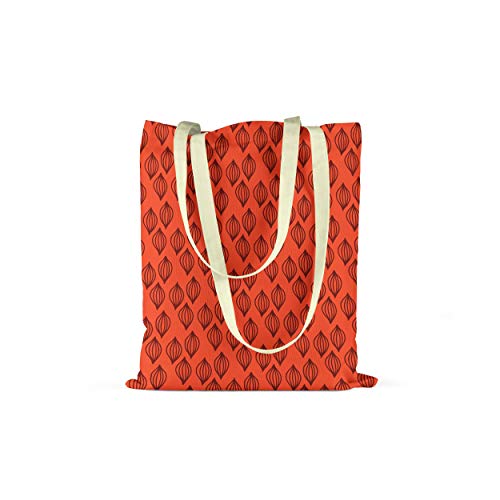 Le Jardin du Lin Bedruckte Einkaufstasche, Tasche, Faltbar... - Maison & Cuisine Amazon Allemagne à 5.65€