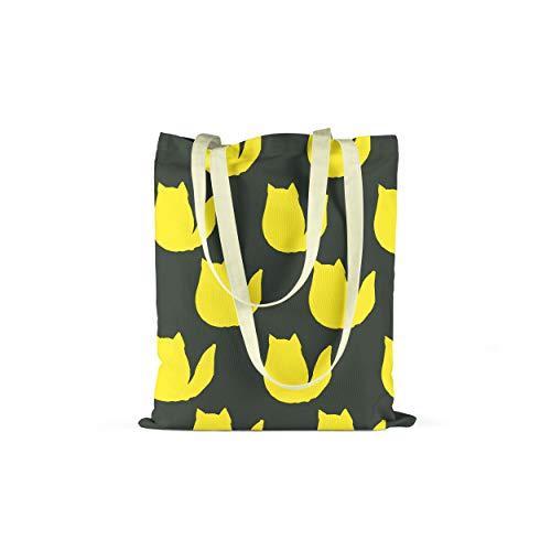 Le Jardin du Lin Bedruckte Einkaufstasche, Tasche, Faltbar... - Maison & Cuisine Amazon Allemagne à 5.61€