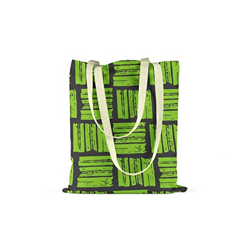 Le Jardin du Lin Bedruckte Einkaufstasche, Tasche, Faltbar... - Maison & Cuisine Amazon Allemagne à 5.61€