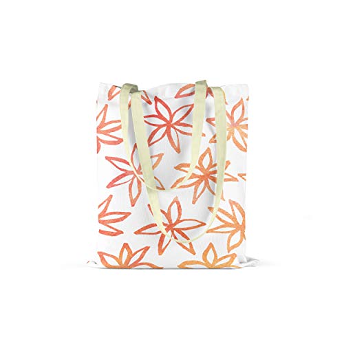 Le Jardin du Lin Bedruckte Einkaufstasche, Tasche, Faltbar... - Maison & Cuisine Amazon Allemagne à 5.61€
