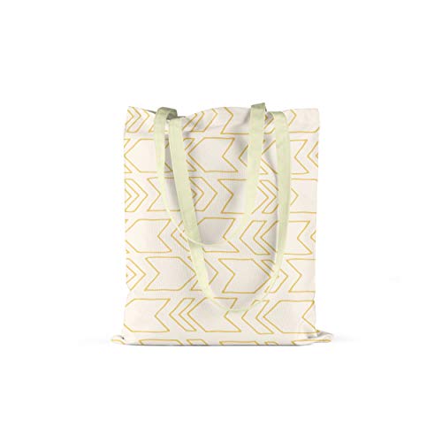Le Jardin du Lin Bedruckte Einkaufstasche, Tasche, Faltbar... - Maison & Cuisine Amazon Allemagne à 5.60€