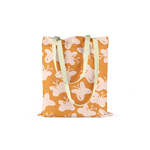 Le Jardin du Lin Bedruckte Einkaufstasche, Tasche, Faltbar... - Maison & Cuisine Amazon Allemagne à 5.56€