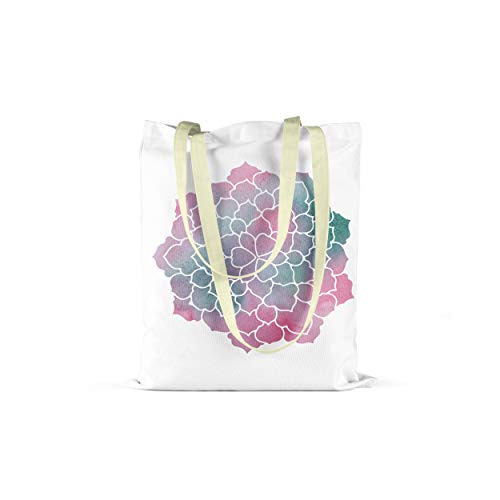 Le Jardin du Lin Bedruckte Einkaufstasche, Tasche, Faltbar... - Maison & Cuisine Amazon Allemagne à 5.61€